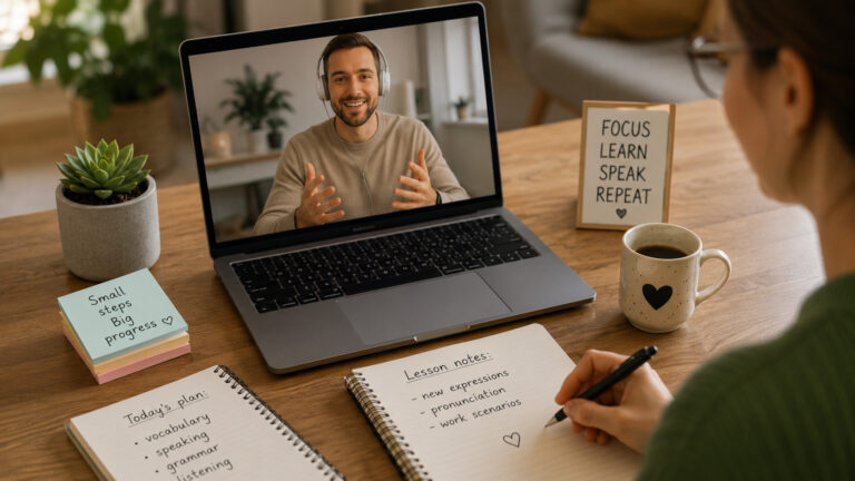 jak wygląda pierwsza lekcja angielskiego online w BSC Modern i dlaczego to klucz do Twojego sukcesu